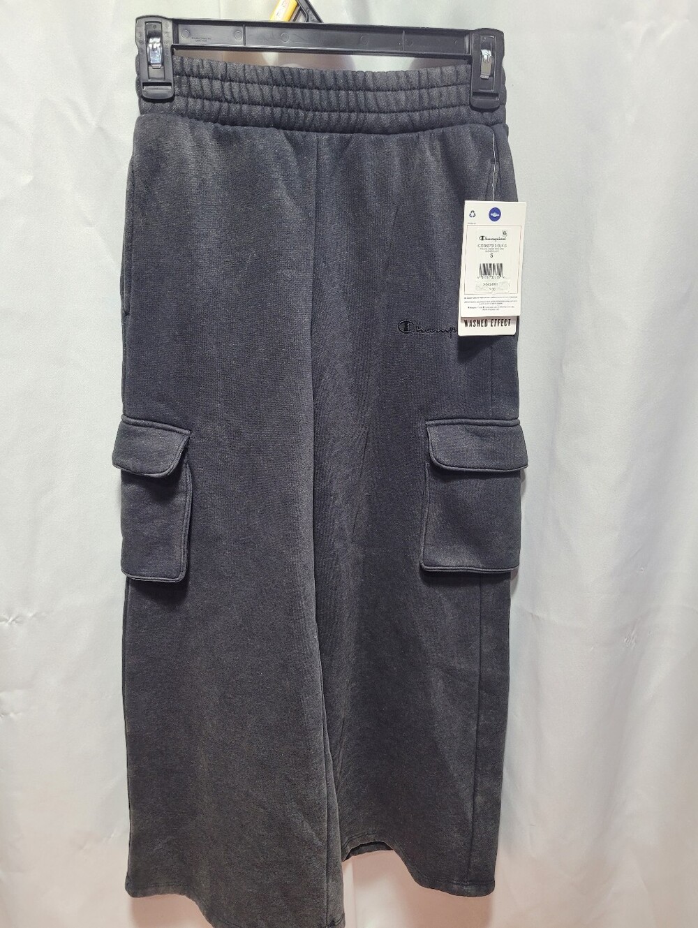 Champion Boys Charcoal Cargo Sweatpants